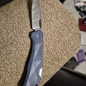 Blue Folding Knife